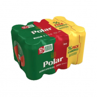 Pack Cerveja Polar Export American Lager, Lata, 473ml, Caixa 12 Unidades na Amazon