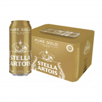 Pack Cerveja Stella Artois Pure Gold Sem Glúten, Lata, 473ml, Caixa 12 Unidades na Amazon