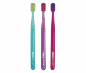 Pack com 3 Escovas KESS Dentais Pro Extra Macias na Amazon
