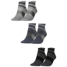 Pack com 3 Pares de Meia Asics Tech - Unissex na Asics