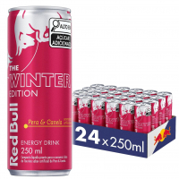Pack De 24 Latas Red Bull Energético, Winter Edition, Pera E Canela, 250ml na Amazon