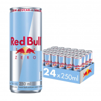 Pack De 24 Latas Red Bull Energético, Zero, Sem Açúcar, 250ml na Amazon