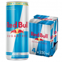 Pack De 4 Latas Red Bull Energético, Sem Açúcar, 250ml na Amazon