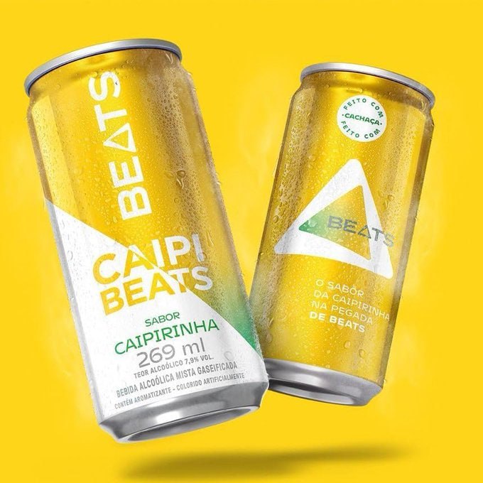 Pack de Beats Sabor Caipirinha, Lata 269 ml 8 Unidades na Amazon