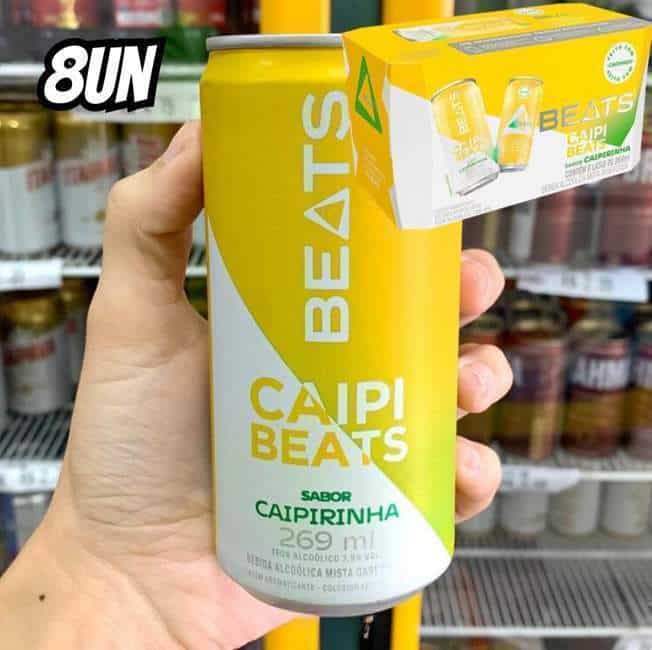 Pack de Beats Sabor Caipirinha, Lata 269 ml 8 Unidades na Amazon