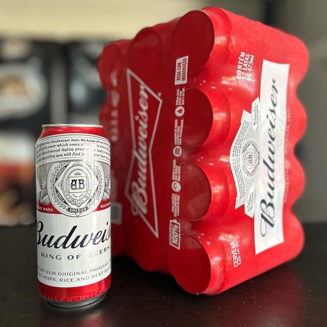 Pack de Budweiser Lata 473ml, 12 Unidades na Amazon