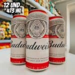 Pack de Budweiser Lata 473ml, 12 Unidades na Amazon
