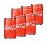 Pack de Coca-Cola lata 220ml 6 unidades na Amazon