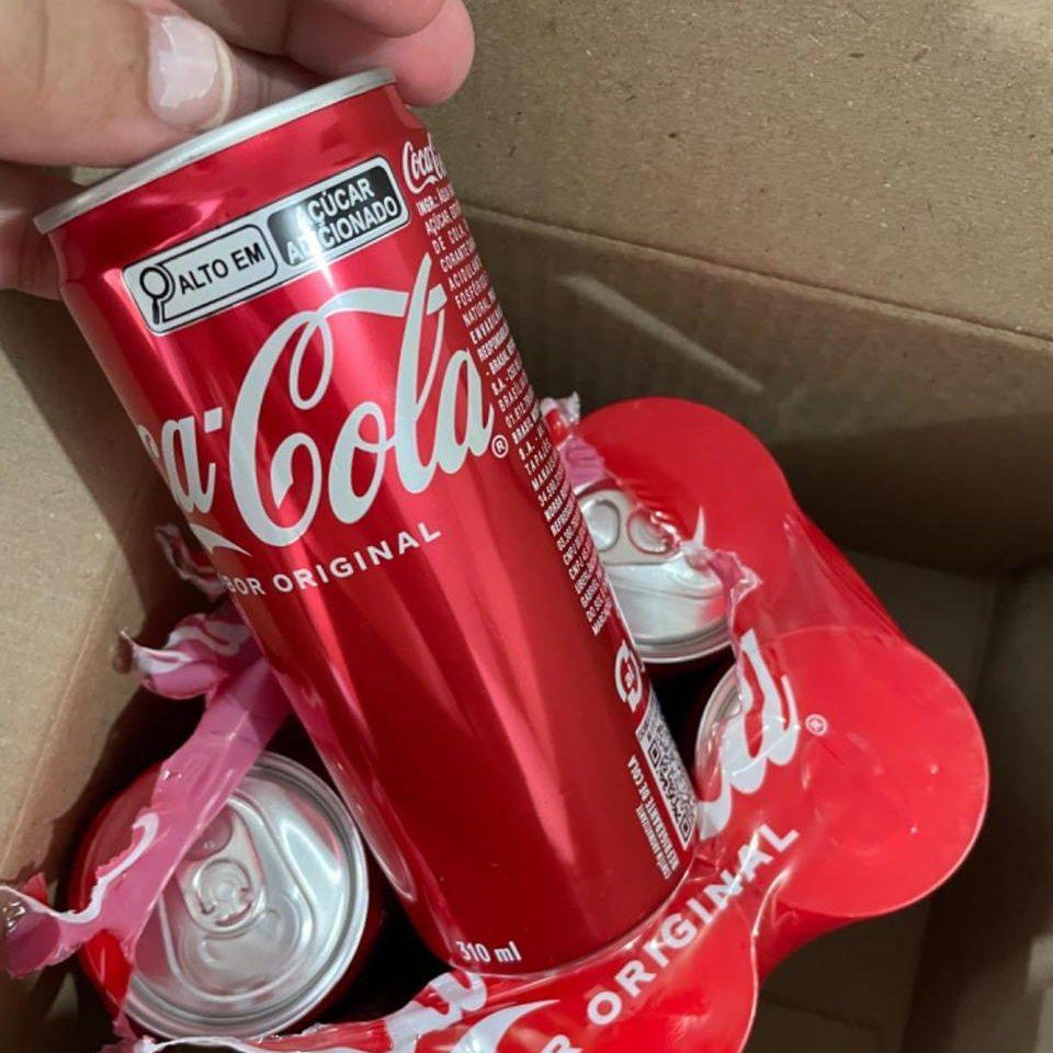 Pack de COCA-COLA LATA 310 ML 6 unidades na Amazon