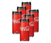 Pack de Coca Cola Sem Açúcar Lata 310ml 6 unidades na Amazon