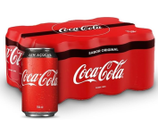 Pack de Coca-Cola Sem Açúcar lata 350ml – 12 unidades na Amazon