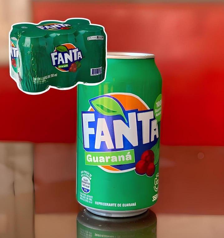 Pack de Fanta Guaraná 350ml 6 unidades na Amazon