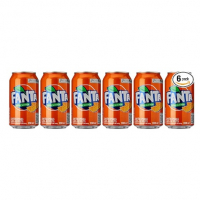 Pack De Fanta Laranja Lata 350ml 6 Unidades na Amazon