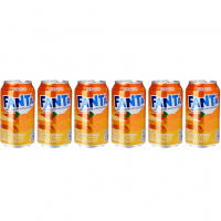 Pack De Fanta Laranja Zero Lata 350ml 6 Unidades na Amazon