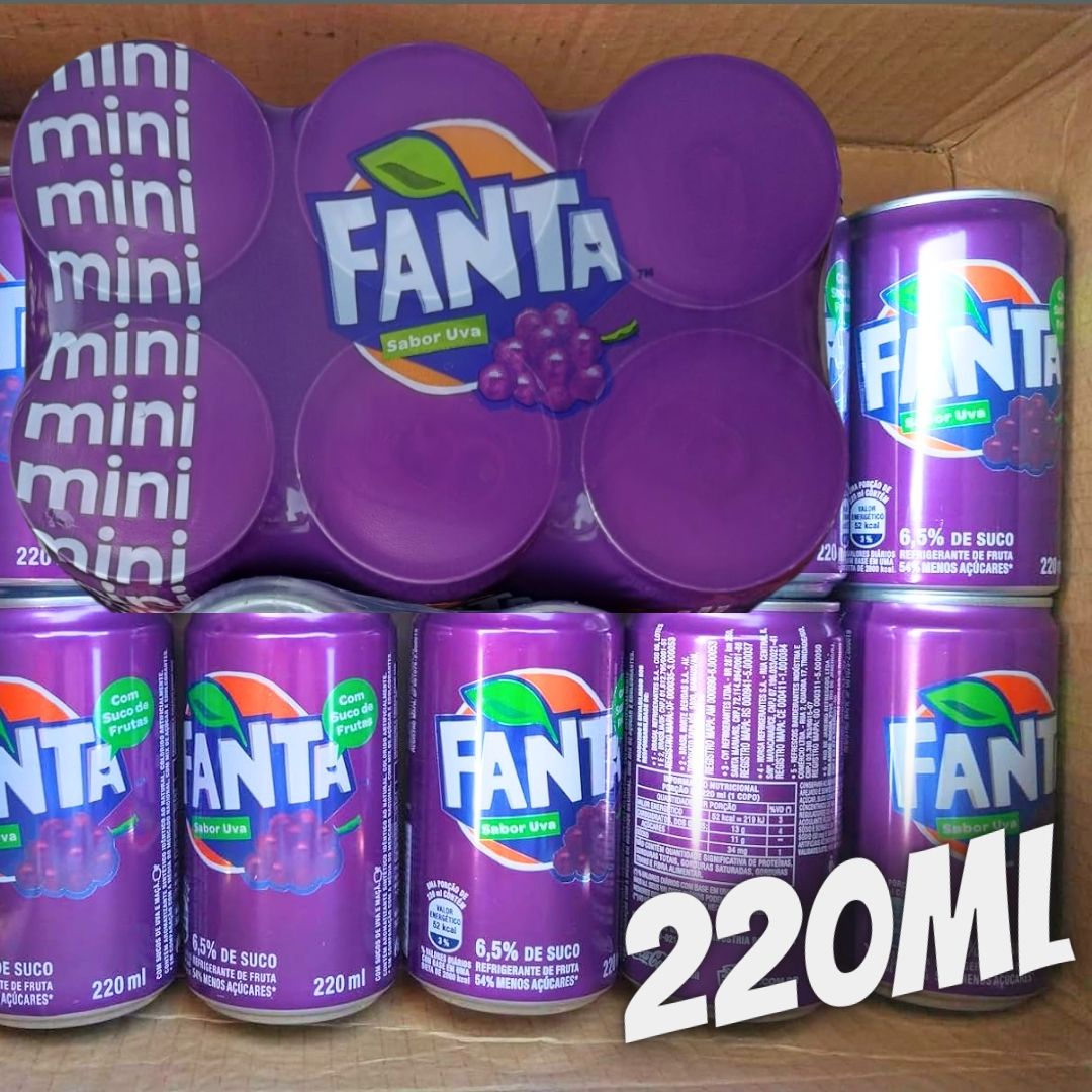 Pack de FANTA UVA LT 220ML 6 unidades na Amazon