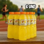 Pack de Isotônico Gatorade Maracujá Garrafa 500 ml 6 Unidades na Amazon