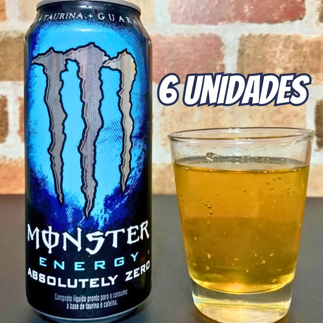 Pack de Monster Absolutely Zero LT 473ml – Unidade 6 unidades na Amazon