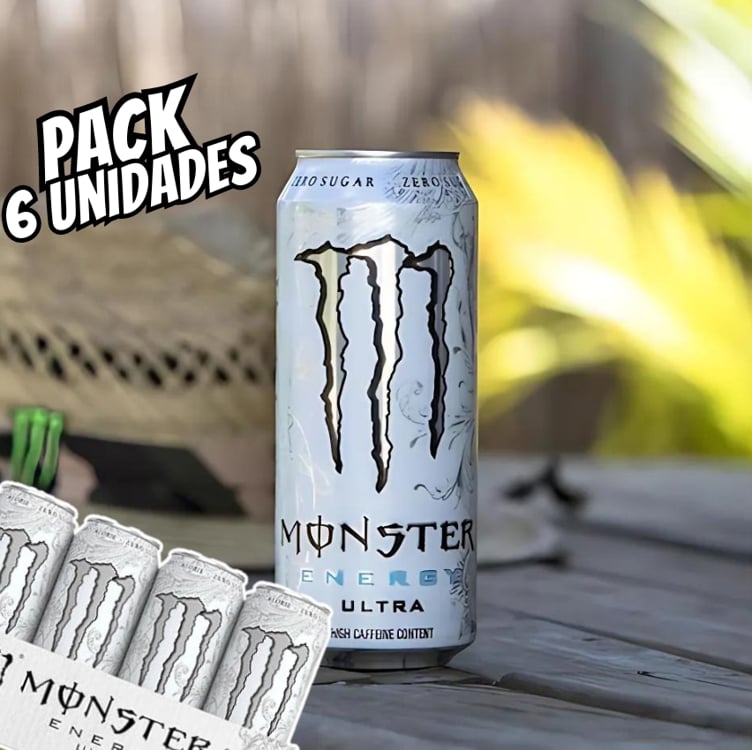Pack de Monster Ultra 473ml – Unidade 6 unidades na Amazon