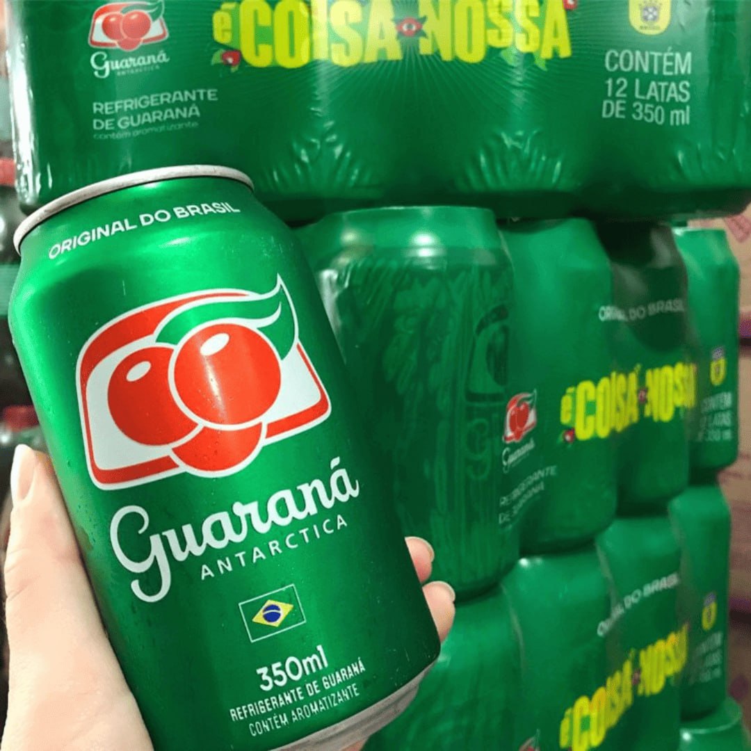 Pack de Refrigerante Guaraná Antarctica Lata 350ml 12 Unidades na Amazon