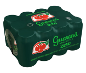 Pack de Refrigerante Guaraná Antarctica Zero Lata 350ML, 12 Unidades na Amazon