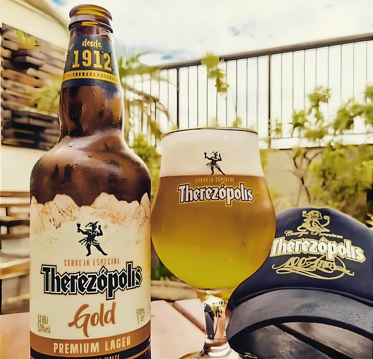 Pack de Therezopolis Gold Lager Ln 355ml 6 Unidades na Amazon