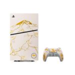 Pack do console PlayStation 5 – Edição Limitada Ouro – Ghost of Yōtei na Amazon