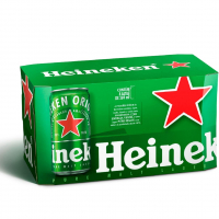 Pack Heineken Cerveja Pilsen - 8 Latas De 269ml na Amazon