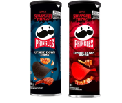 Pack Pringles Stranger Things Bacon 100g e Steak 100g na Amazon