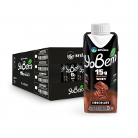 Pack YoBem Bebida Proteica Chocolate 15g De Proteínas Whey - 12 Unidades na Amazon