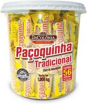 Paçoca Rolha Tradicional Pote C/56 Un Dacolonia na Amazon