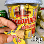 Paçoca Rolha Tradicional Pote C/56 Un Dacolonia na Amazon