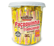 Paçoca Rolha Tradicional Pote C/56 Un Dacolonia na Amazon