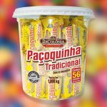 Paçoca Rolha Tradicional Pote C/56 Un Dacolonia na Amazon