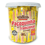Paçoca Rolha Tradicional Pote Com 56 Unidades – Dacolonia na Amazon