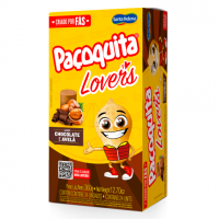 Paçoquita Lovers Chocolate E Avelã Com 24 Unidades na Santa Helena