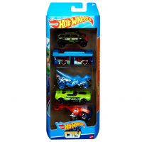 Pacote 5 Carros Sortidos, Hot Wheels, Mattel, Multicor na Amazon
