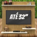 Painel Tv Quarto Sala Painel Prateleira Até 32 Polegadas Star na Amazon