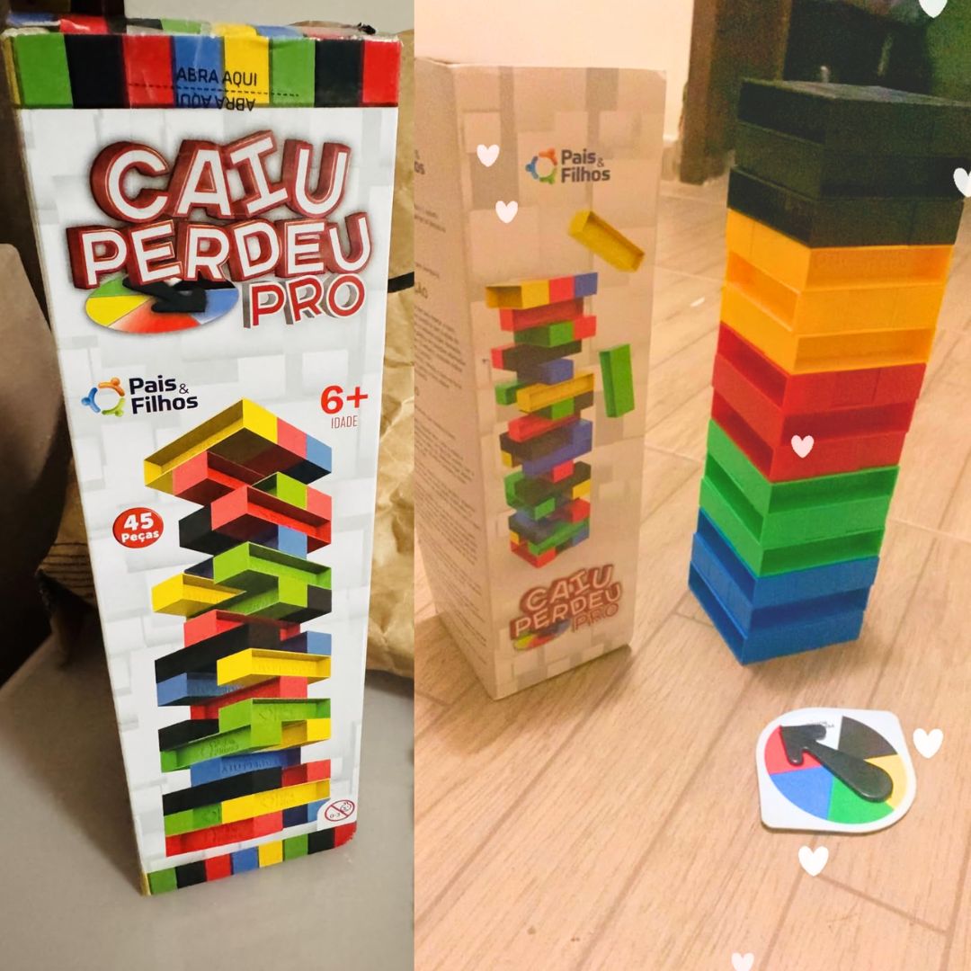 Pais & Filhos – Caiu Perdeu Pro 45 Pçs na Amazon