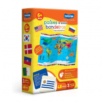 Países E Suas Bandeiras - Jogo Educativo - Toyster Brinquedos na Amazon