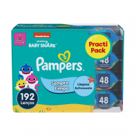 Pampers Lenços Umedecidos Sempre Limpo 192 Unidades na Amazon