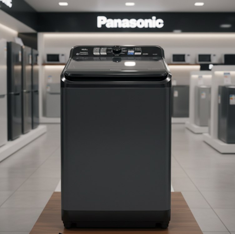 Panasonic Máquina de Lavar 15kg Titânio 127v NA-F150B1T na Amazon