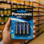 Panasonic UM-3SHS – Pilha Comum AA, Tensão 1,5 Volts, Embalagem com 4 pilhas na Amazon
