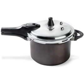 Panela de Pressão 4.2L Fechamento Externo Indução com Revestimento Cerâmico Brinox Pressure na Casa e Vídeo