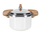 Panela de Pressão Brinox Antiaderente com Fundo de Indução 5,4L – Vanilla na Amazon