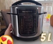Panela de Pressão Elétrica Digital Mondial 5L – 900W Digital Master Cooker na Magazine Luiza