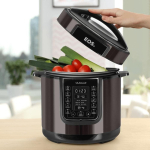 Panela de Pressão Elétrica Eos 6l Digital Inox Titanium 110v na Amazon