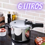 Panela de Pressão Nigro Eterna 6 Litros Polida – NIGRO ALUMINIO na Magazine Luiza