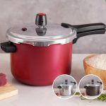 Panela de Pressão Panelux 4,5L Cereja Fechamento Externo Magnific na Magazine Luiza