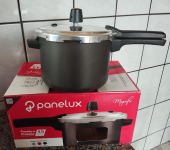 Panela de Pressão Panelux 4,5L Grafite Fechamento Externo Magnific na Magazine Luiza