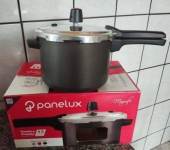Panela de Pressão Panelux 4,5L Grafite Fechamento Externo Magnific na Magazine Luiza